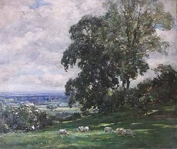 Owen Bowen "The Vale of York" Oil Painting