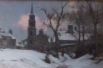William Pratt "Kirkintillock" Oil Painting