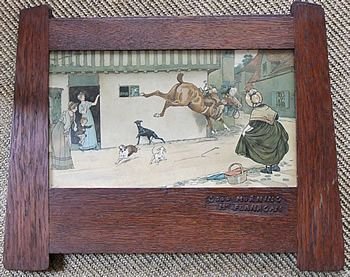 fig 1. Cecil Aldin Pair of Old Sporting Prints