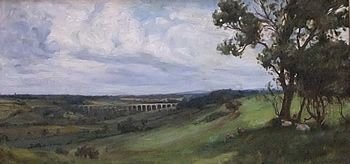 Cyril H. Barraud "Crimple Viaduct Harrogate"