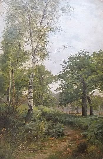 William Greaves "Sherwood Forest" Oil Painting