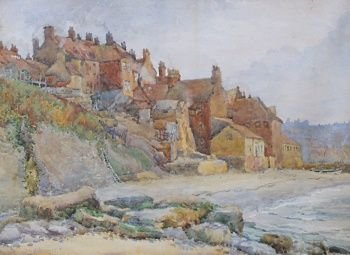 James Atherton "Whitby, Yorkshire" Watercolour