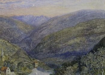 Fred Cecil Jones "A Composition" Watercolour