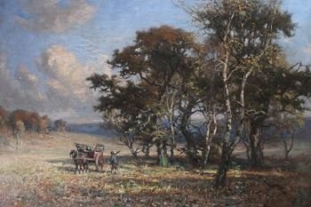 William Greaves "Sherwood Forest" Oil on Canvas
