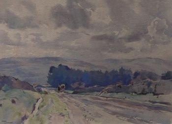Fred Lawson "Wensleydale" Watercolour