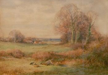 Henry J. Sylvester Stannard "The Young Fisherman" Watercolour