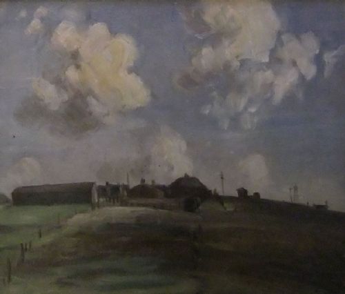 Gerald French Yorkshire Landscape oil painting