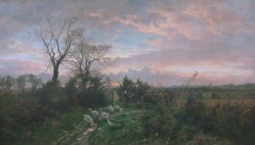 William Greaves "Thornton Le Dale" Yorkshire Oil Painting