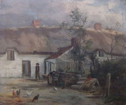 William Greaves "Elliot's Cottage, Thornton Dale, Near Pickering"