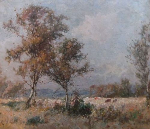 Lester Sutcliffe "Yorkshire Landscape" Oil Painting