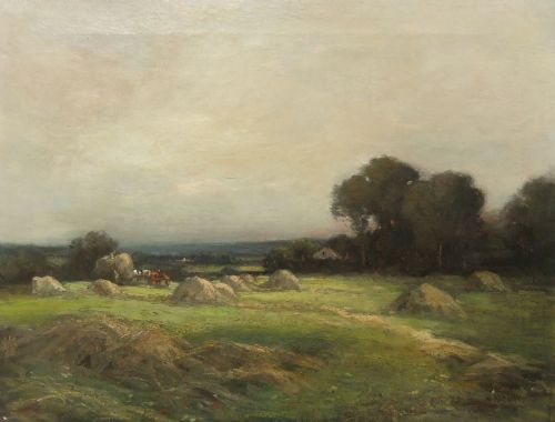 "Haytime" Oil Painting by William Ashton