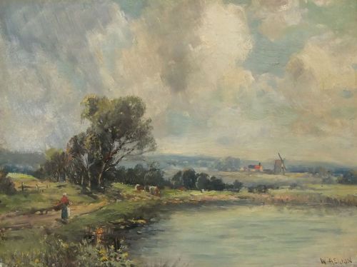 "Summer" Oil Painting by William Ashton