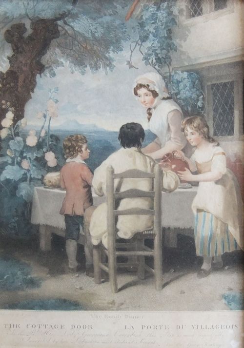 fig 1. Francis Wheatley, Pair old prints