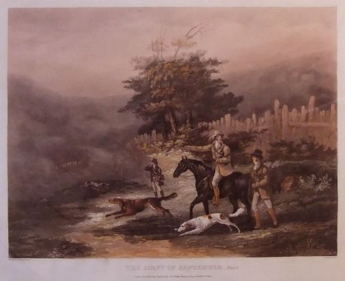 fig 1. Two fine old shooting prints