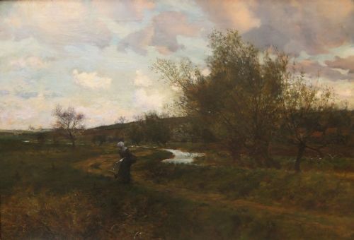 Maud Raphael Jones Oil Painting "An October Afternoon"