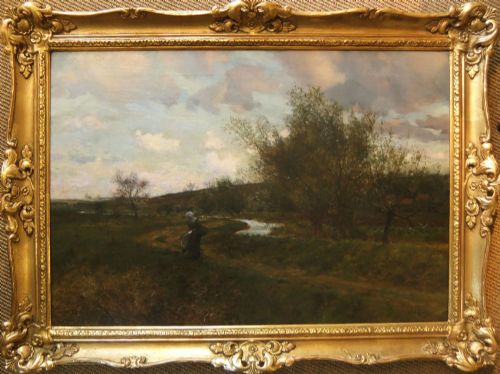 fig 1. Maud Raphael Jones oil painting 