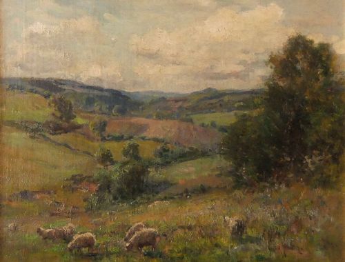 Owen Bowen Oil Painting "....Near Scarborough"