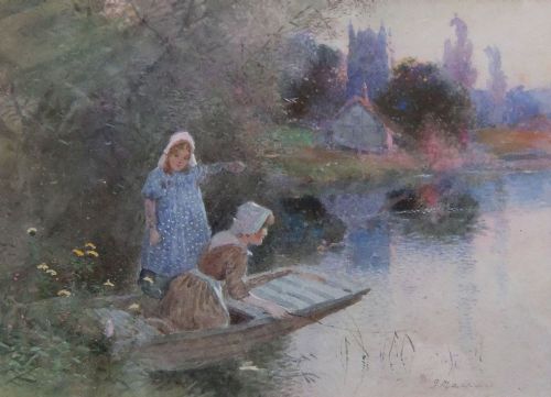 Thomas Mackay "Summer" Watercolour