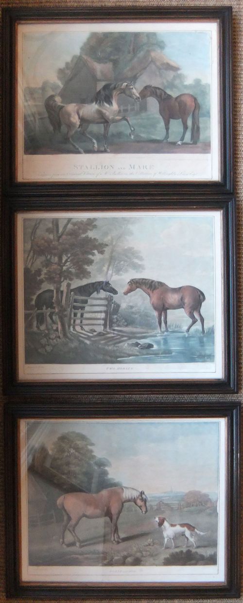 George Stubbs "Three Rare Sporting Prints"