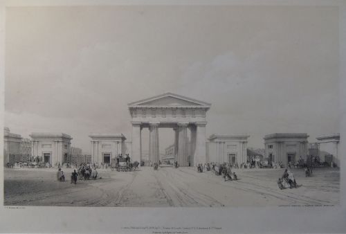 Bourne "..Euston Grove Station" Old Railway Print