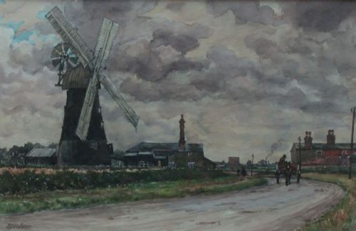 John Dobby Walker "..Ely" Watercolour