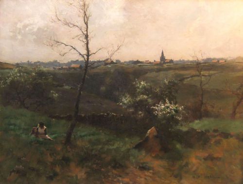 Maud Raphael Jones "A Bit of the West Riding" Oil Painting
