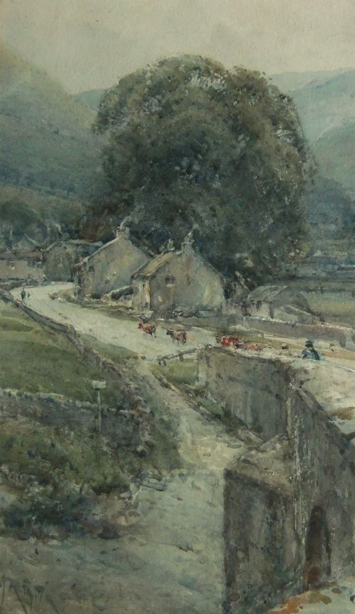 Arthur Reginald Smith "Wharfedale...." Watercolour