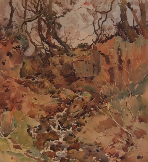 Fred Lawson "Bolton Ghyll" Watercolour