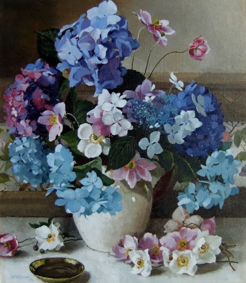 Geraldine M. O'brien "Still Life" Oil Painting