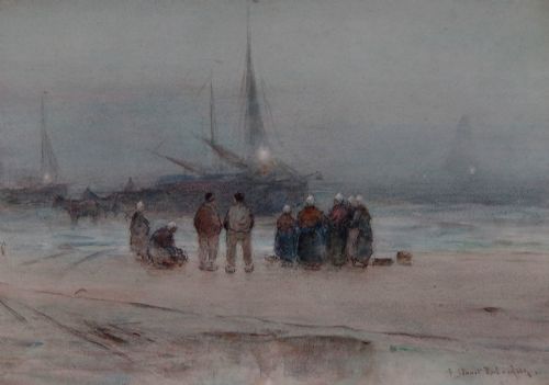 Frederick Stuart Richardson "Katwyk" Watercolour