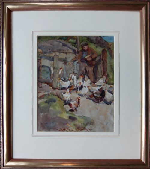 fig 1. Henry Silkstone Hopwood watercolour
