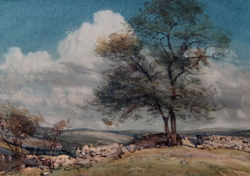 Arthur Reginald Smith "The Cloud" Watercolour