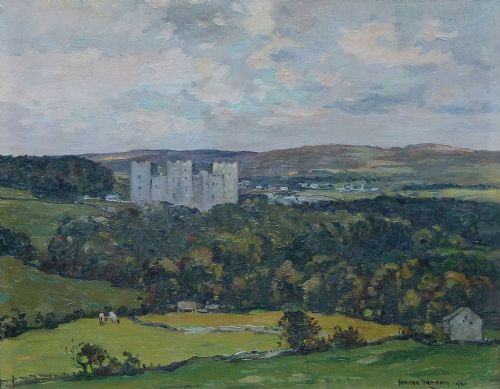 George Graham "Castle Bolton" Oil on Canvas
