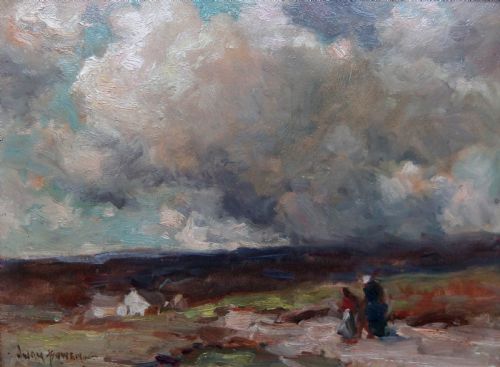 Owen Bowen "The Moor" Oil Painting