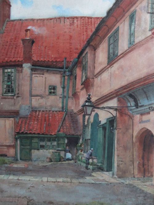 John D. Walker "St. William's College, York" Watercolour