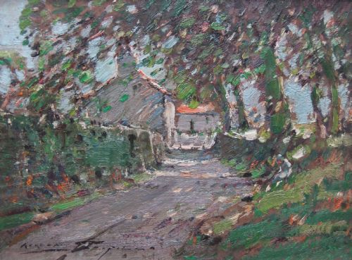 Kershaw Schofield "Summer" Oil Painting