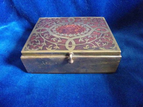 Erhard and Sohne Jugendstil Inlaid Jewellery Box Circa 1900