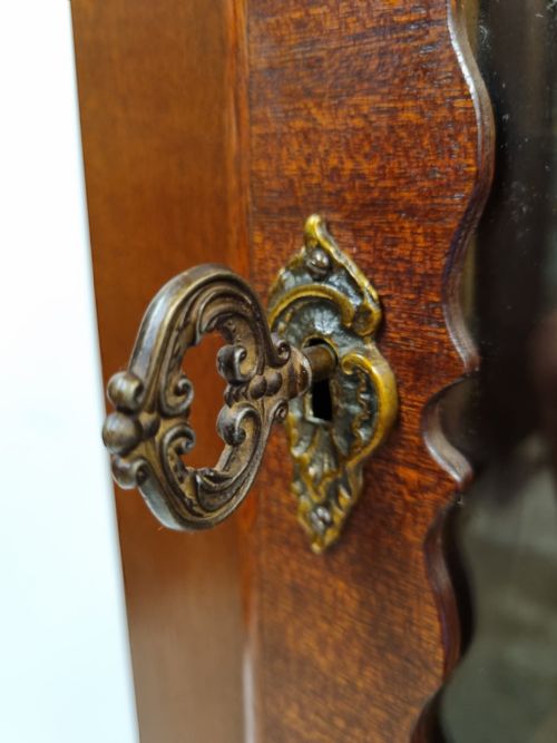 VINTAGE MAHOGANY LONGCASE GRANDFATHER CLOCK WEIGHTDRIVEN MOVEMENT C1960S - ADDITIONAL PHOTO 7