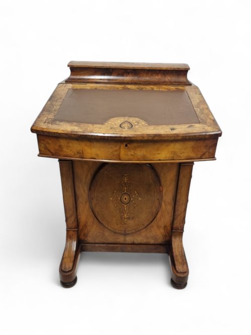 ANTIQUE VICTORIAN DAVENPORT DESK C1860 - ADDITIONAL PHOTO 1