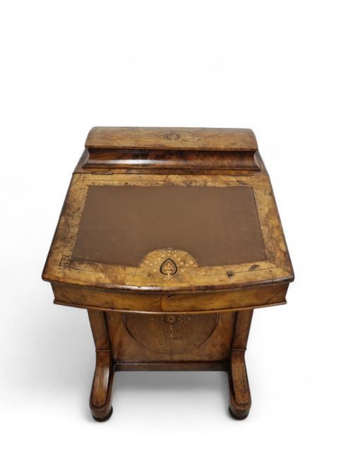 ANTIQUE VICTORIAN DAVENPORT DESK C1860 - ADDITIONAL PHOTO 2