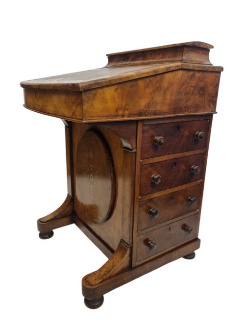 ANTIQUE VICTORIAN DAVENPORT DESK C1860 - ADDITIONAL PHOTO 8