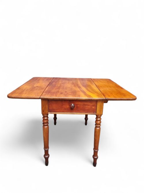 ANTIQUE VICTORIAN MAHOGANY DROPLEAF TABLE C18601880 - ADDITIONAL PHOTO 1