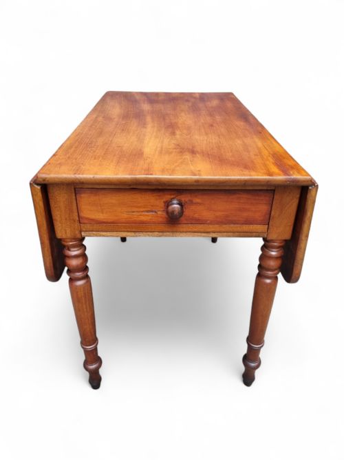 ANTIQUE VICTORIAN MAHOGANY DROPLEAF TABLE C18601880 - ADDITIONAL PHOTO 2