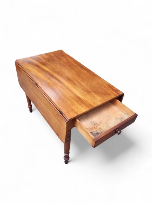 ANTIQUE VICTORIAN MAHOGANY DROPLEAF TABLE C18601880 - ADDITIONAL PHOTO 5