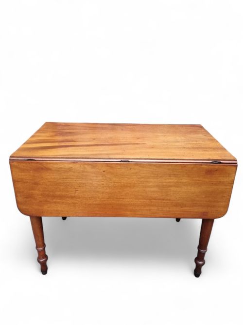 ANTIQUE VICTORIAN MAHOGANY DROPLEAF TABLE C18601880 - ADDITIONAL PHOTO 6