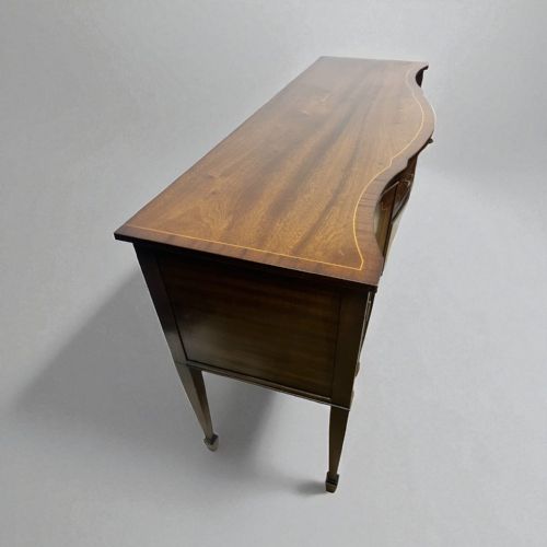 ANTIQUE MAHOGANY SIDEBOARD HEPPLEWHITE STYLE C1900 - ADDITIONAL PHOTO 5