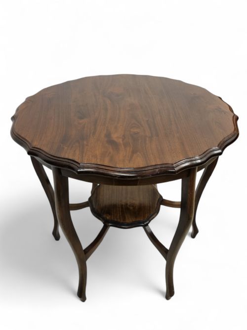 ANTIQUE VICTORIAN MAHOGANY SIDE TABLE - ADDITIONAL PHOTO 1