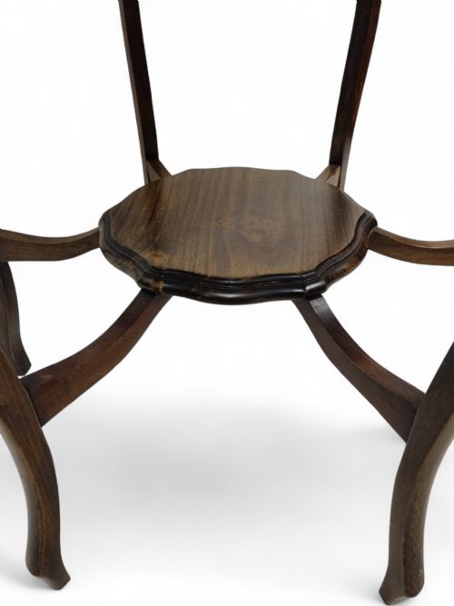 ANTIQUE VICTORIAN MAHOGANY SIDE TABLE - ADDITIONAL PHOTO 3