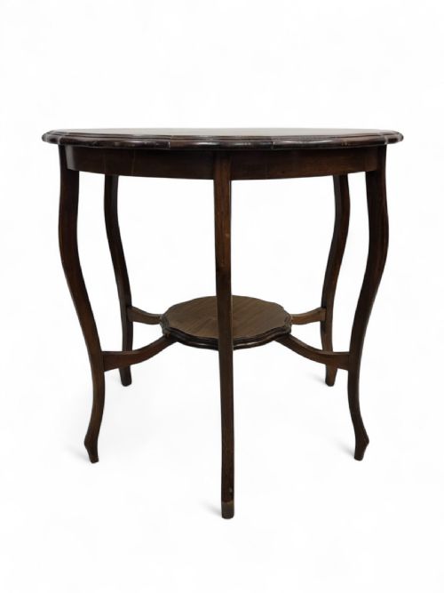 ANTIQUE VICTORIAN MAHOGANY SIDE TABLE - ADDITIONAL PHOTO 5