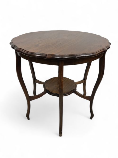 ANTIQUE VICTORIAN MAHOGANY SIDE TABLE - ADDITIONAL PHOTO 6